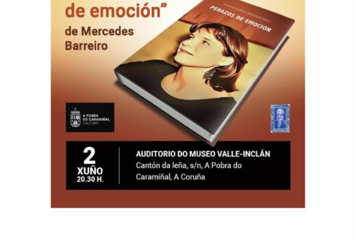 Mercedes Barreiro presenta na Pobra o poemario Pedazos de emoción